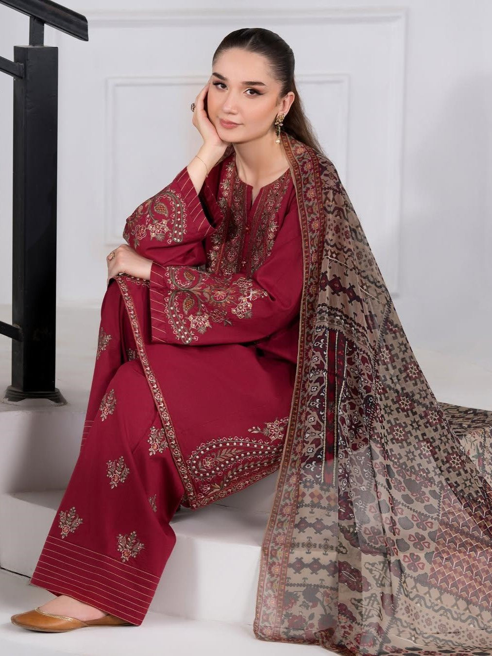 Shai Noor Elham 3 piece
