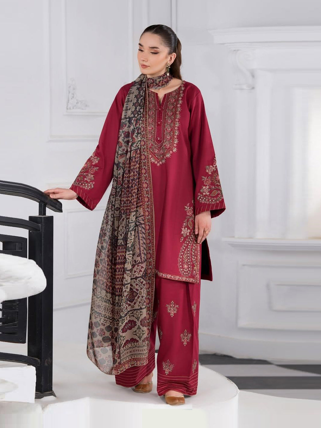 Shai Noor Elham 3 piece