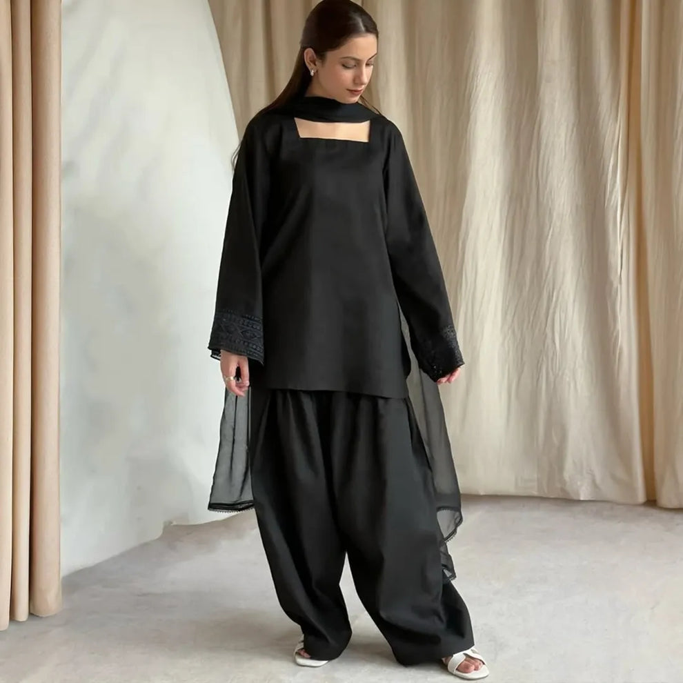 Black 3 Piece
